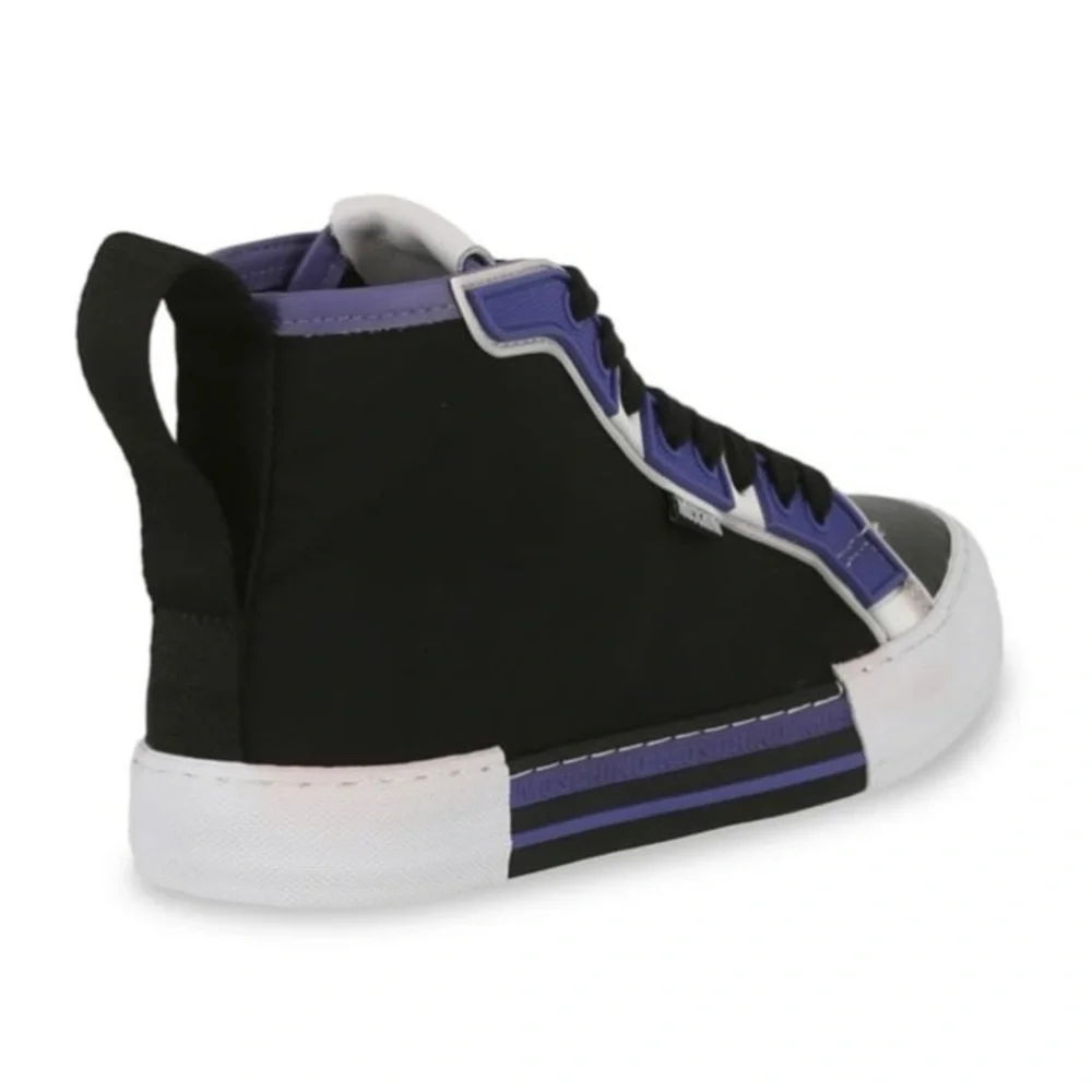 EUC MOSCHINO Tri Tone High Top Sneakers